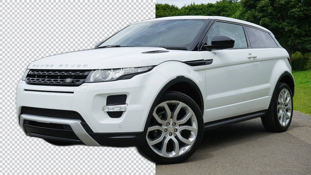 https://www.pexels.com/photo/blanc-land-rover-range-rover-suv-sur-route-116675/ Remove background from car photos with free AI car image editor—perfect for vehicle listings